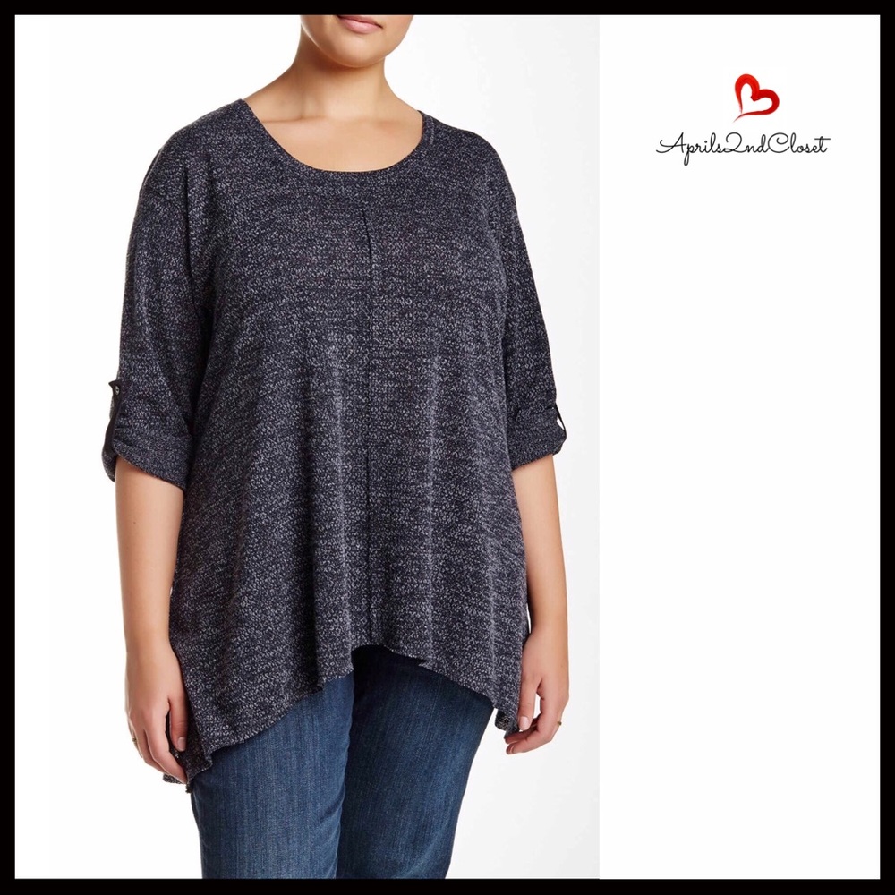 EVERLEIGH KNIT SWING TUNIC PULLOVER TOP - Picture 8 of 8